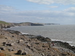 SX03548 Seafishing from rocks by Ogmore by sea.jpg